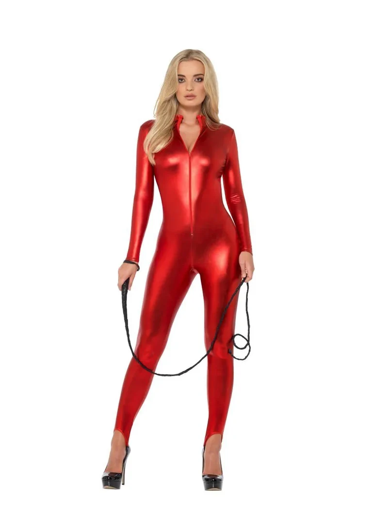 Jumpsuit, catsuit röd