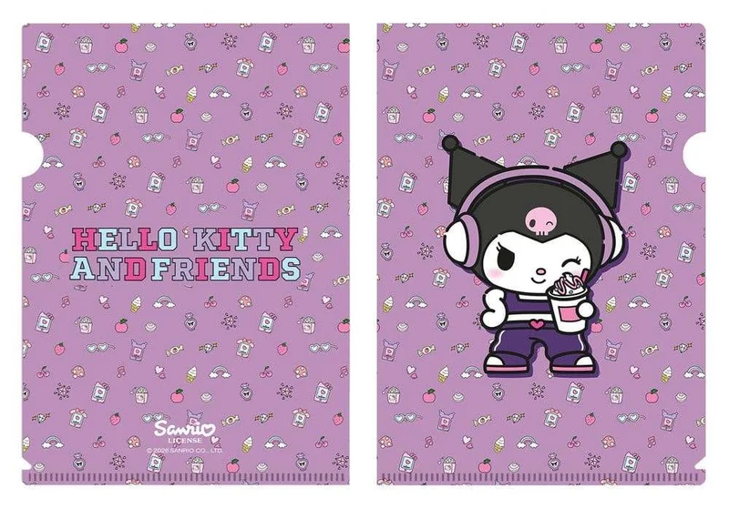 Sanrio A4-mapp Kuromi POP 02
