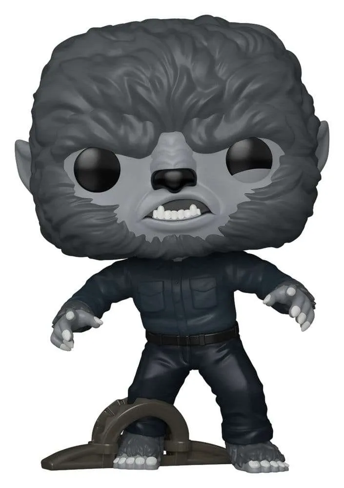 The Wolfman POP! Movies Vinyl Figure Wolfman med fälla 9 cm
