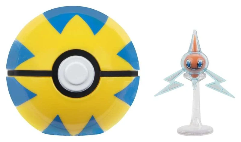 Pokémon Clip 'n' Go Action Figure Wave 21 Rotom & Quick Ball