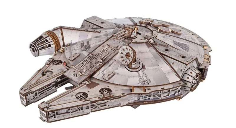 Star Wars 3D-träpussel Millennium Falcon