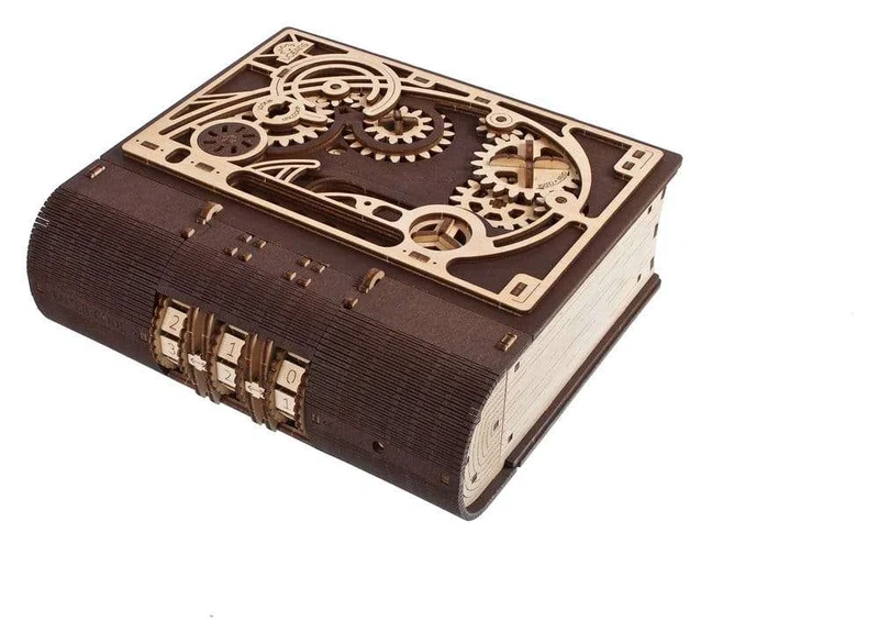 Ugears 3D träpussel Book of Secrets