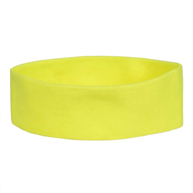 Pannband, neon gul