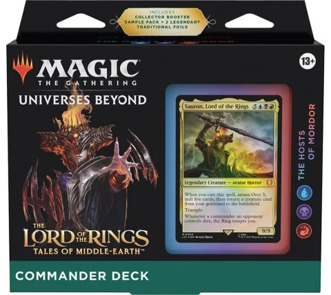 Magic: The Gathering - Commander Deck - The Lord of the Rings: Tales of Middle-earth: The Hosts Of Mordor
