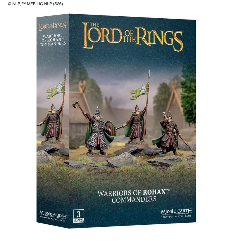 ME:SBG - Warriors of Rohan Commanders