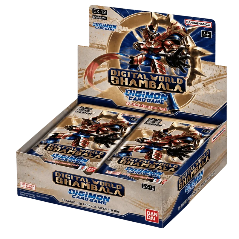 Digimon - Booster Display Box - DIGITAL WORLD SHAMBALA EX12