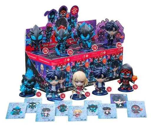 Solo Leveling Cosbi minifigurer 10–11,5 cm Blind Box-display (8)