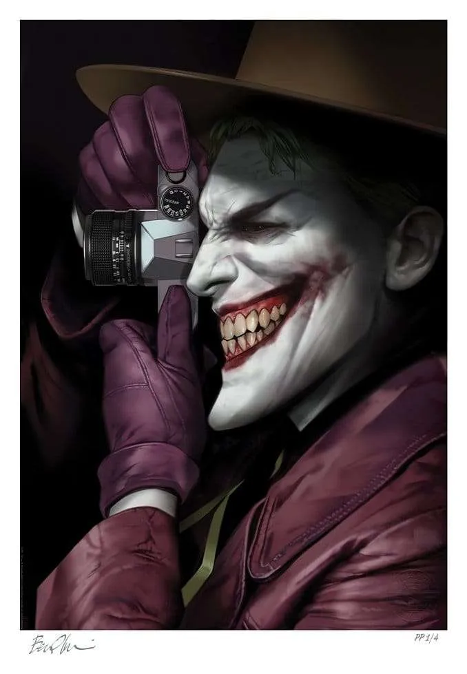 DC Comics Fine Art Print Batman: The Killing Joke Reprise 46 x 61 cm – utan ram