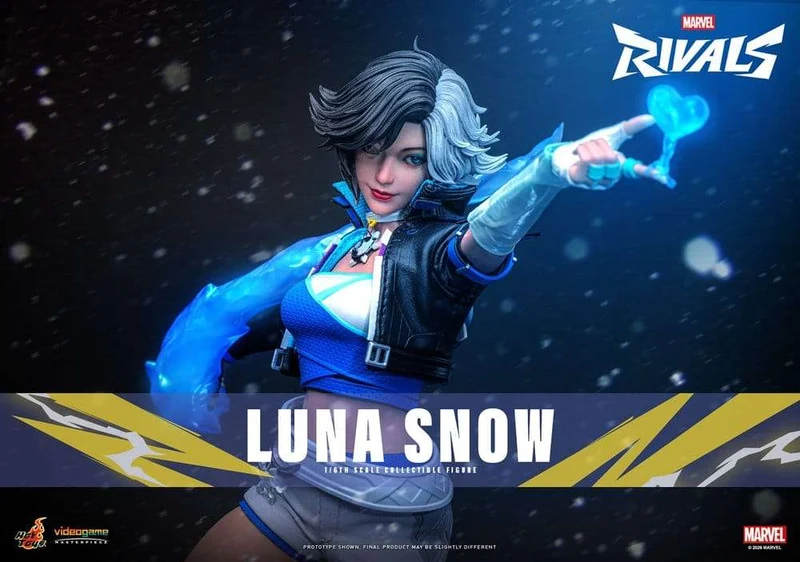 Marvel Rivals Videogame Masterpiece Action Figure 1/6 Luna Snow 28 cm