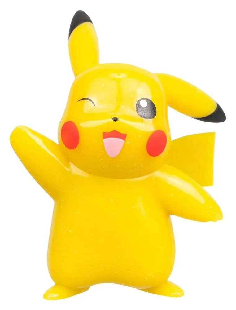 Pokémon Battle Figure Actionfigur Pikachu (30th Anniversary Glitter) 8 cm
