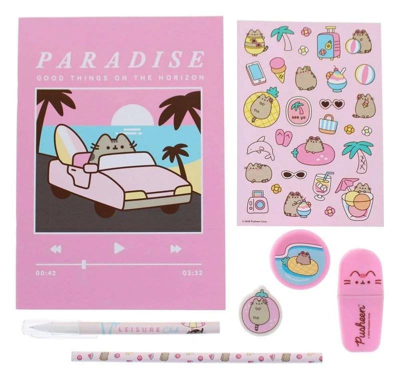 Pusheen Stationery Set 7-Piece
