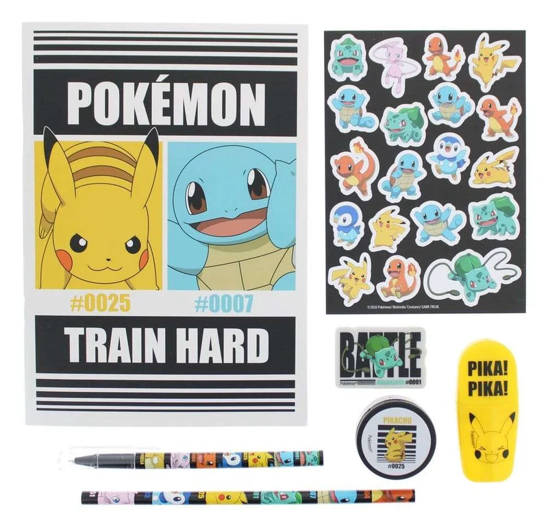Pokémon brevpappersset 7 delar