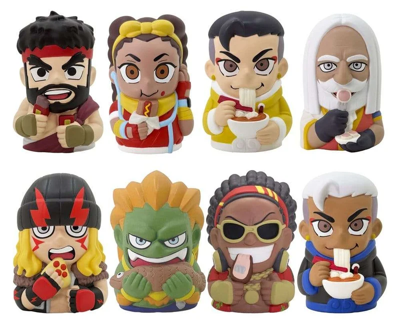 Street Fighter 6 Finger Puppet Vol. 2 Blind Box Assortment (8)