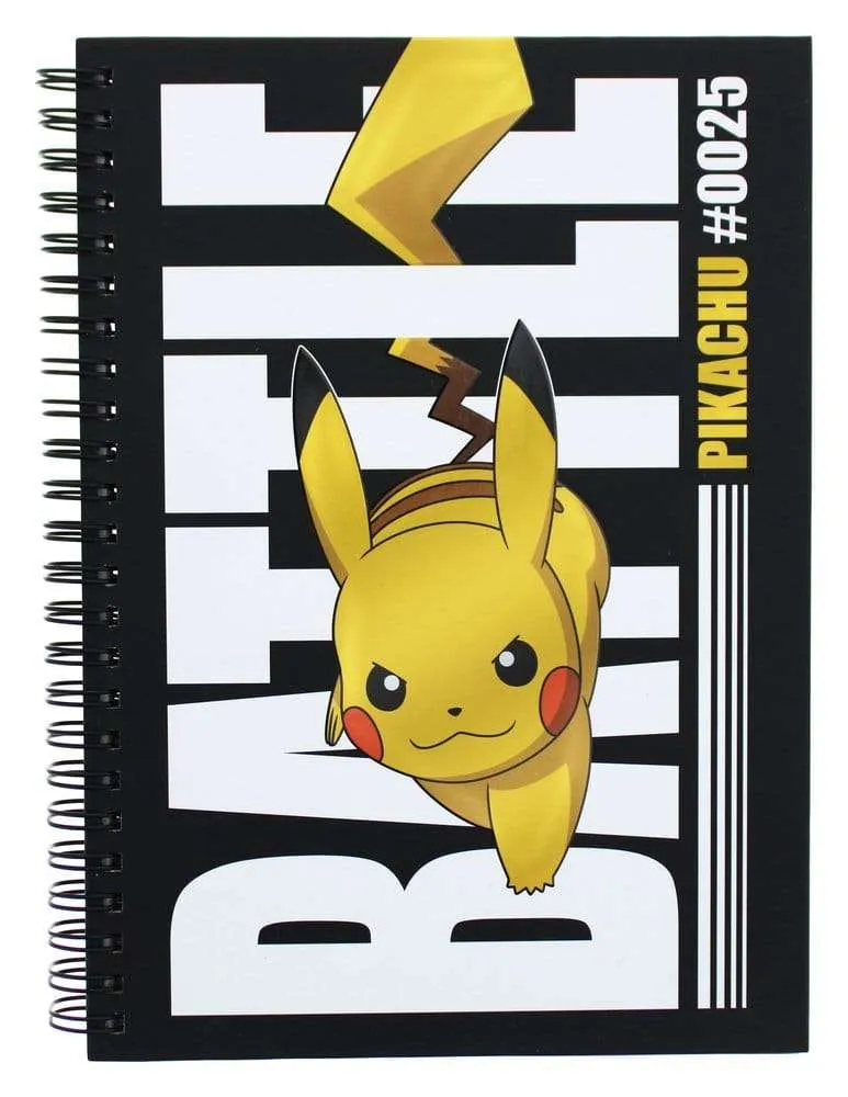 Pokémon Anteckningsblock A5 Battle Pikachu