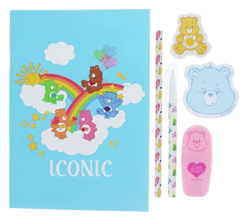 Care Bears 7-delars stationery set