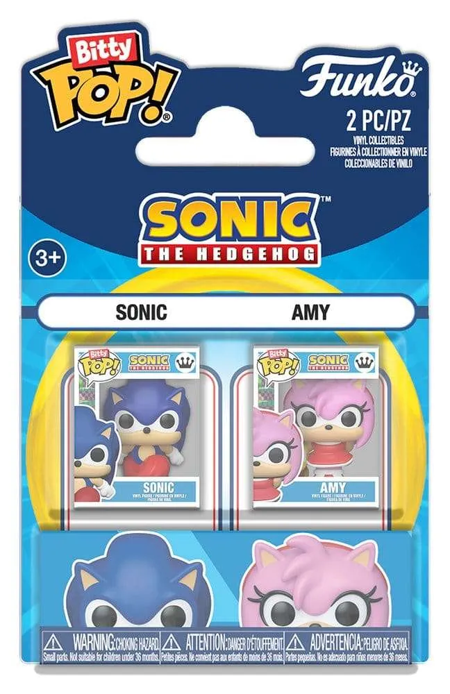 Sonic the Hedgehog Bitty POP! Figur 2-Pack Sonic & Amy Rose 2 cm