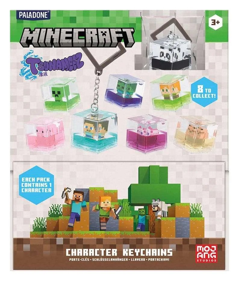 Minecraft Bobbin Bag Clips Blind Box-sortiment (25)
