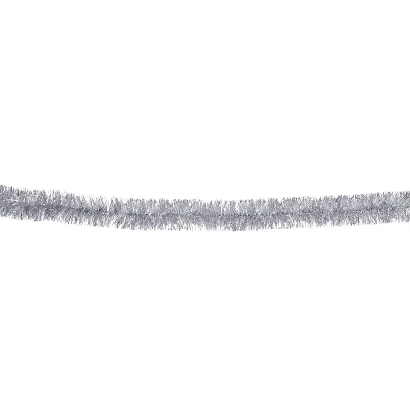Glittergirlang, silver 50 mm 2 m