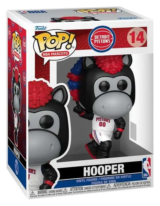 NBA POP! Basketball Vinyl Figure Mascots: Pistons – Hooper 9 cm