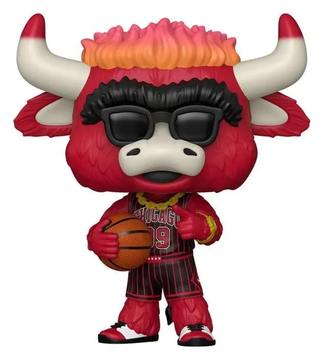 NBA POP! Basketball Vinyl Figure Mascots: Bulls – Benny The Bull 9 cm