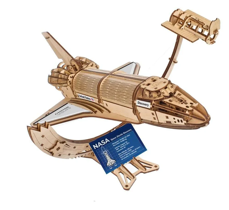 NASA 3D-träpussel Space Shuttle Discovery