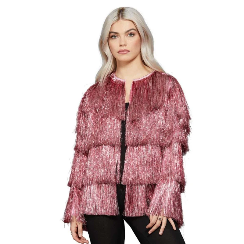 Glitterjacka, Fever rosé S/M