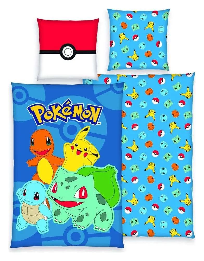 Pokémon sängkläder 135 x 200 cm