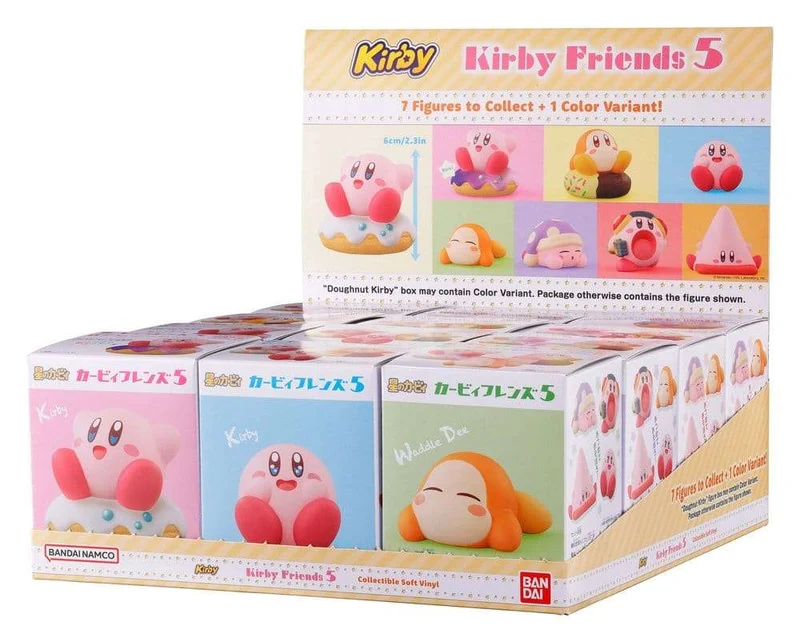 Kirby Friends minifigurer Wave 5 6 cm display (12)