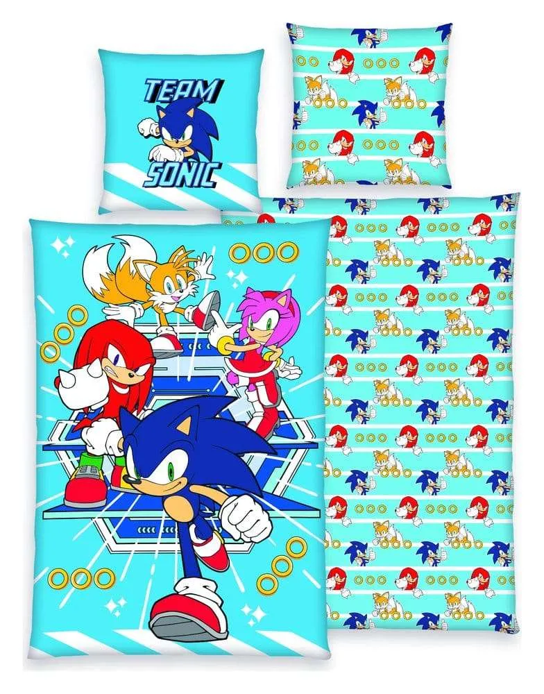 Sonic sängkläder Team Sonic 135 x 200 cm