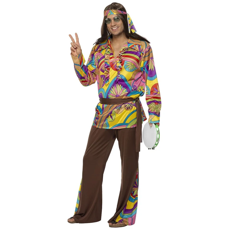 Dräkt, psychedelic hippie