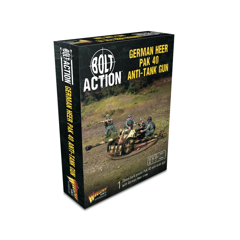 Bolt Action - Germany - PAK 40 Anti-Tank Gun