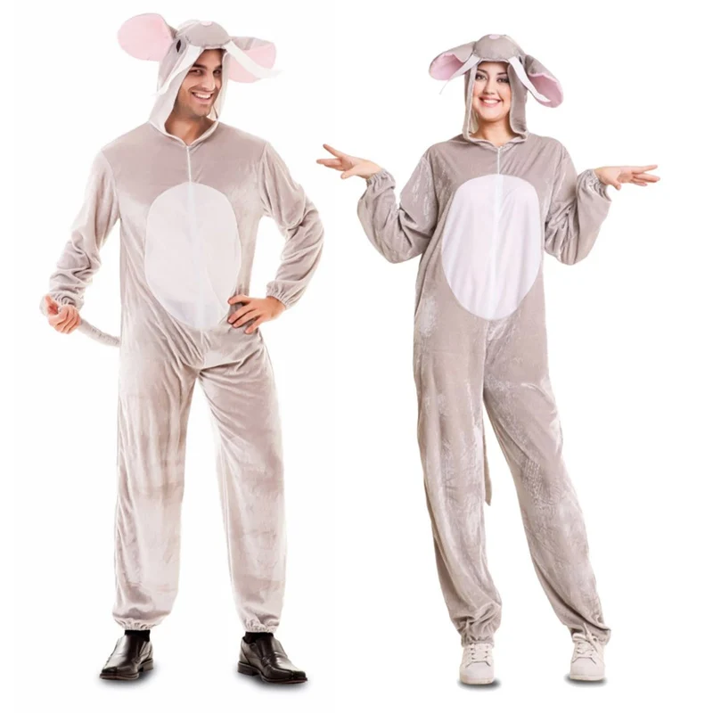 Dräkt, elefant grå M/L