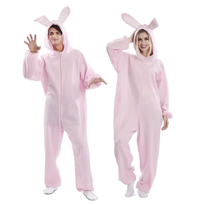 Dräkt, kanin rosa M/L