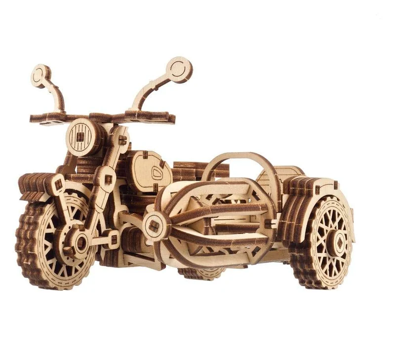 Harry Potter 3D-träpussel Hagrid's Flying Motorbike