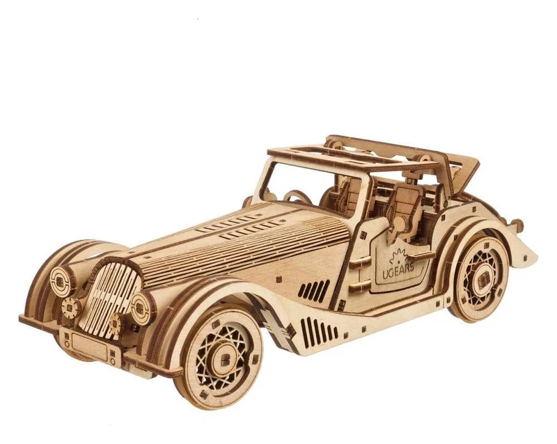 Ugears 3D-träpussel Sports Car Rapid Mouse