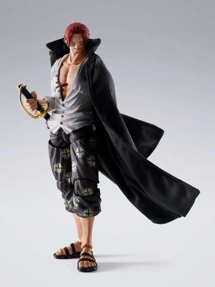 One Piece S.H.Figuarts Actionfigur Shanks -Marineford- 17 cm