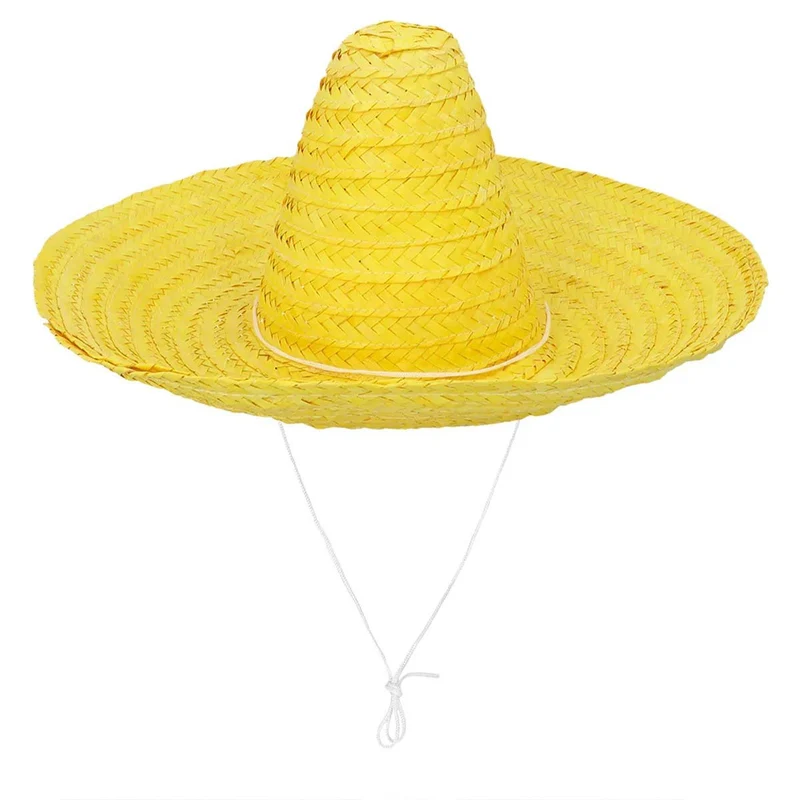 Sombrero, gul 49 cm