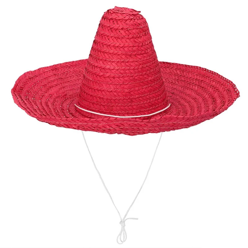 Sombrero, röd 49 cm
