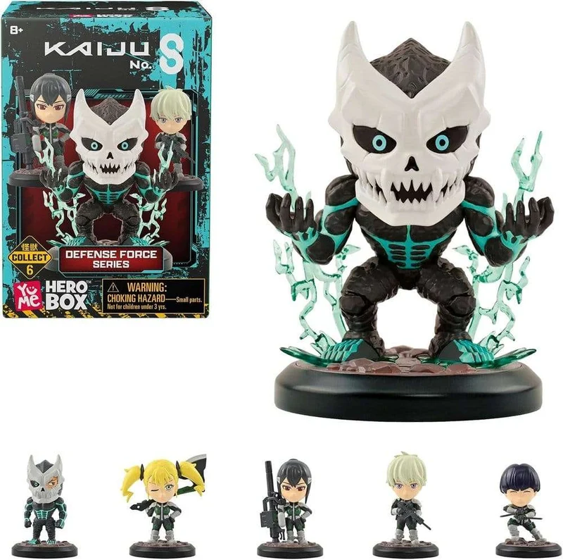 Kaiju No. 8 Hero Box Mini Figures Combat Series Blind Box-display (12)