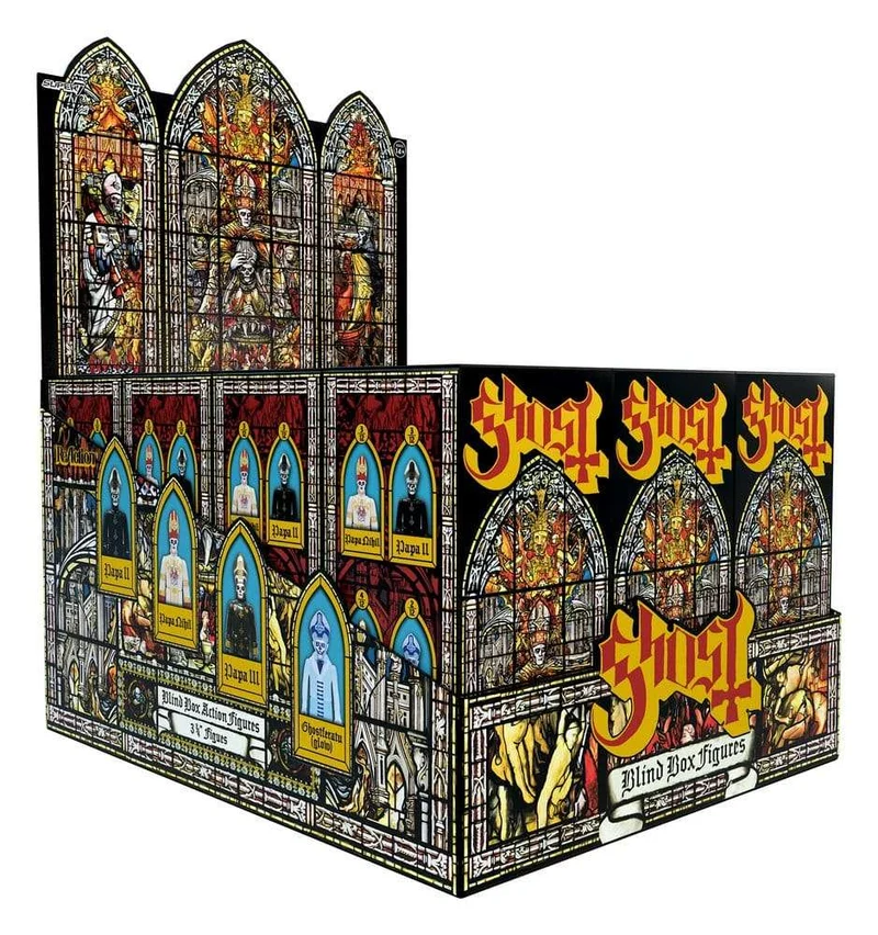 Ghost ReAction Action Figures Wave 01 Blind Box Display 10 cm (12)