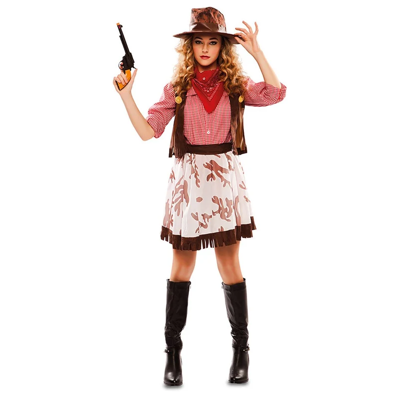 Klänning, cowgirl M/L