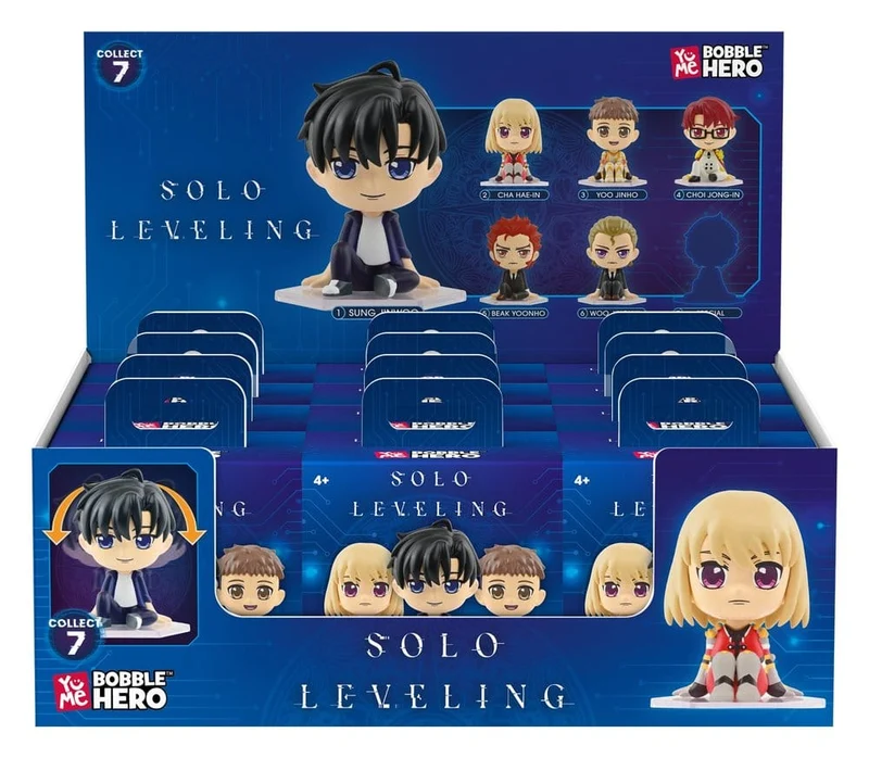 Solo Leveling Bobble Hero Bobble-Head Series 1 Blind Box-display (12)