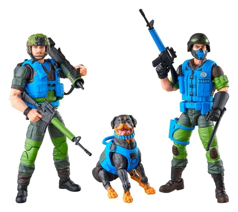 G.I. Joe Classified Series Action Figure 3-Pack #220 Mad Marauders: Footloose, Mutt & Junkyard 15 cm