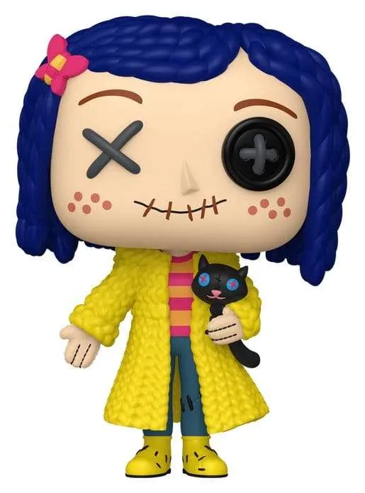 Coraline POP! Movies Vinylfigur Coraline (Patchwork) 9 cm