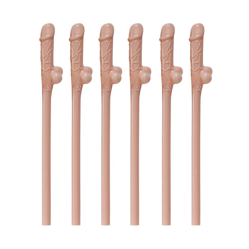 Sugrör, penis 6 st