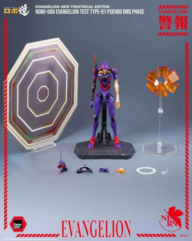 Rebuild Evangelion ROBO-DOU Actionfigur Evangelion Test Type-01 Pseudo DMS Phase 25 cm