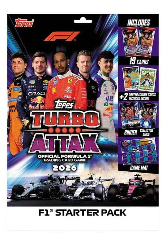 Formula 1 Turbo Attax 2026 samlarkort Starter Set