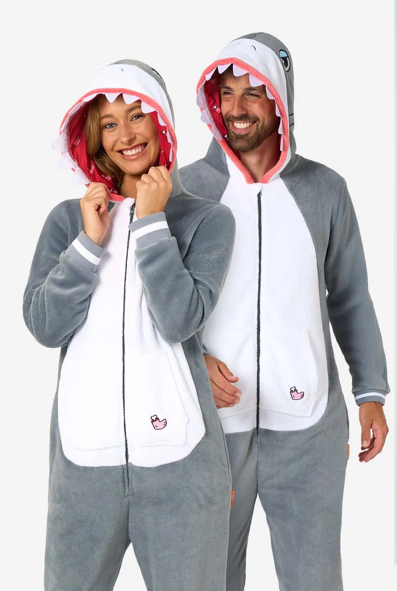 Opposuits onesies shark