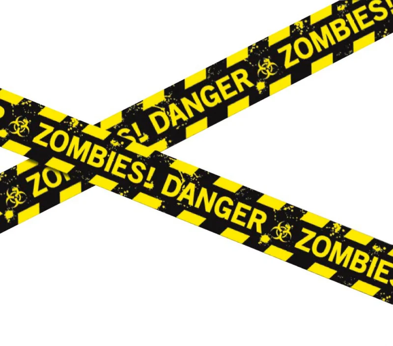 Avspärrningsband, zombie 6 m