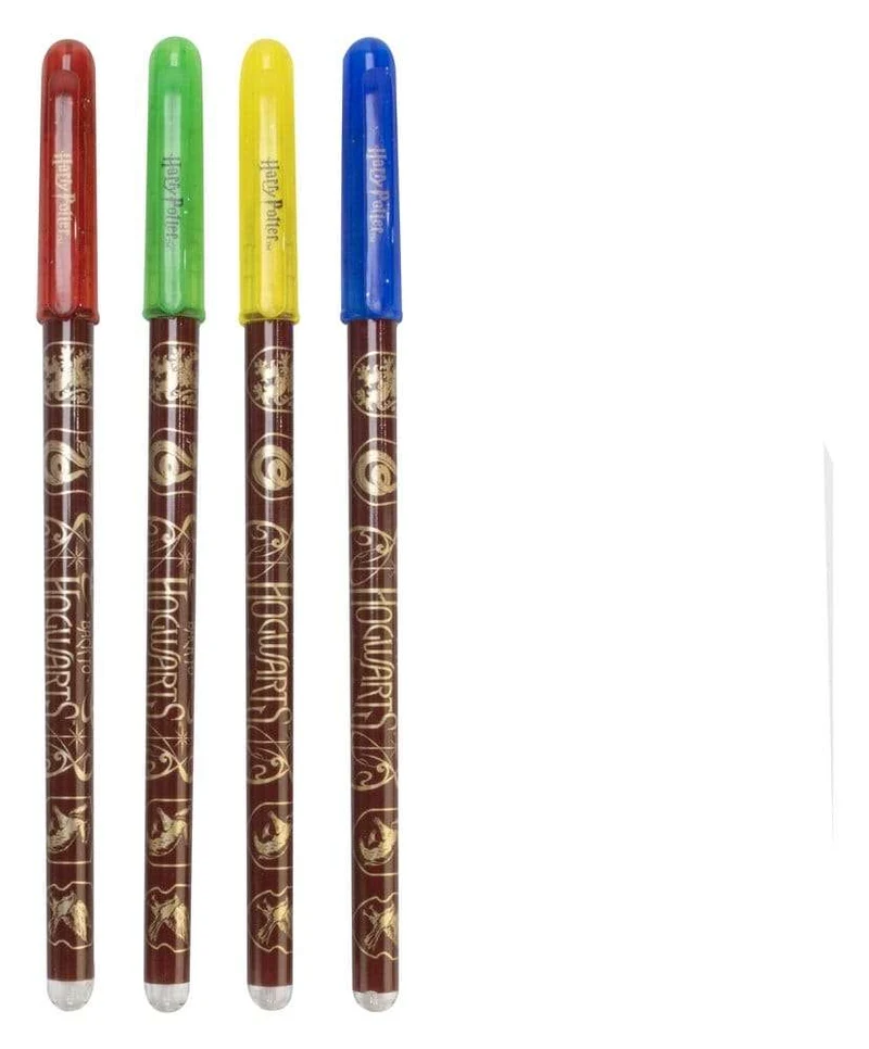 Harry Potter Gelpennor 4-pack Magical Locations